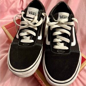Vans Monochrome Canvas Shoes